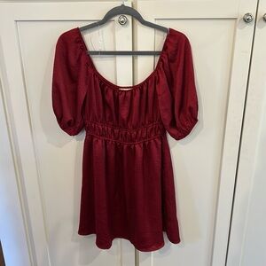 EUC Altar’d State Burgundy Dress (Small)